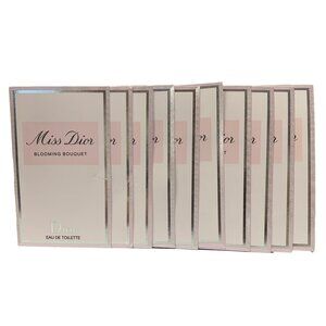 Dior 10 Piece Miss Dior Blooming Bouquet EDT Sample Spray .03oz/1ml each